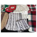 Assorted Placemats, Napkins, and Pot Holders Lot