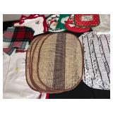 Assorted Placemats, Napkins, and Pot Holders Lot
