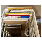 Lot of Office Supplies Including Notebooks, Folders, and More