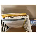 Lot of Office Supplies Including Notebooks, Folders, and More