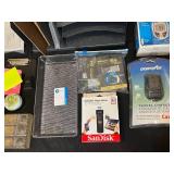 Assorted Office Supplies and Electronics
