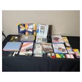 Large Lot of Office Supplies - Including Business Cards, Photo Paper, and Various Accessories