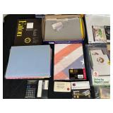 Large Lot of Office Supplies - Including Business Cards, Photo Paper, and Various Accessories