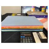 Large Lot of Office Supplies - Including Business Cards, Photo Paper, and Various Accessories