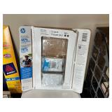 Large Lot of Office Supplies - Including Business Cards, Photo Paper, and Various Accessories