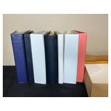 Lot of Assorted Binders and Envelopes