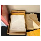 Lot of Assorted Binders and Envelopes