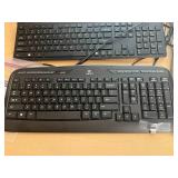 Lot of Computer Keyboards and Accessories