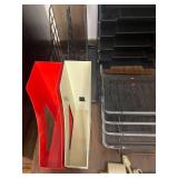 Lot of Office Supplies with Desk Organizers and Calculator