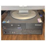 Lenovo ThinkCentre Computer with HP v22 LCD Monitor