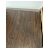 Folding Table with Wood Grain Top