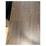 Folding Table with Wood Grain Top