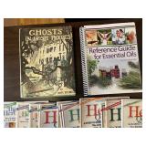Lot of Books and Magazines on Herbs and Essential Oils