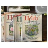 Lot of Books and Magazines on Herbs and Essential Oils
