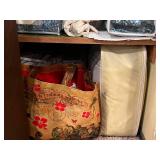 Lot of Assorted Linens, Towels, and Bedding SZ Full/Queen