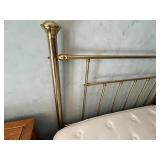 Sleep Number i8 Innovation Series Mattress with Brass Bed Frame