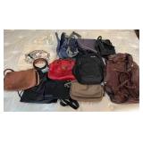 Assorted Bags and Belt Collection