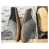 Minnetonka Shearling-Lined Slippers - 2 Pairs SZ 9.5