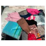 Assorted Lot of Scarves, Shawls, and Bandanas