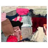 Assorted Lot of Scarves, Shawls, and Bandanas
