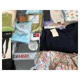 Assorted Clothing and Accessories Lot Sizes L-XXL
