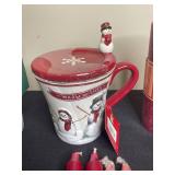 Cranberry Themed Candle and Kitchen Assortment