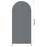 AIBIIN | (2) Grey Arch 2 x 5 FT Covers