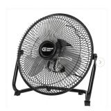 Commercial Electric | Metal Desk / Floor Fan, 9 inch, 3 Speeds - New