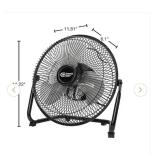 Commercial Electric | Metal Desk / Floor Fan, 9 inch, 3 Speeds - New