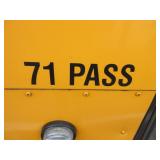 FREIGHTLINER 71 PASSENGER SCHOOL BUS