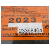 FREIGHTLINER 71 PASSENGER SCHOOL BUS