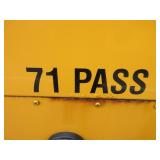 FREIGHTLINER 71 PASSENGER SCHOOL BUS