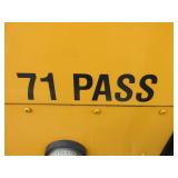 THOMAS 71 PASSENGER SCHOOL BUS