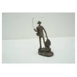 fishing figurine