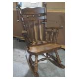 wood rocking chair