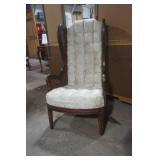 vintage wingback arm chair