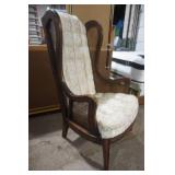 vintage wingback arm chair