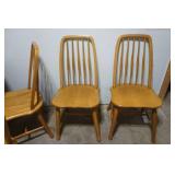 dining table and chairs