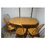 dining table and chairs