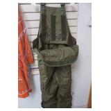 military style insulated bibs