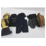 Snowmobile gloves and masks