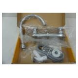 Tuscany brass kitchen faucet