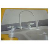 Tuscany brass kitchen faucet