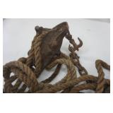 Antique block and tackles