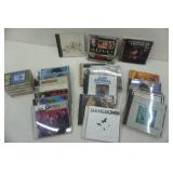 Variety of CD and cassette music