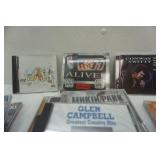 Variety of CD and cassette music