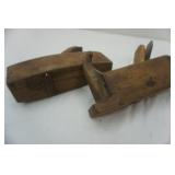Vintage planers, wood and metal