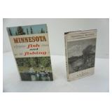 Vintage 40s-50s fishing books, hardcover
