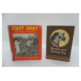 Antique hunting books, 50s