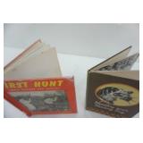 Antique hunting books, 50s